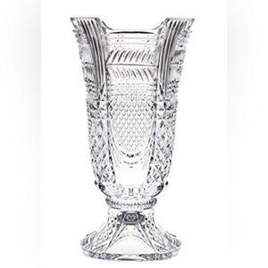 Godinger Crystal Lexington Collection Hurricane Lamp Vase